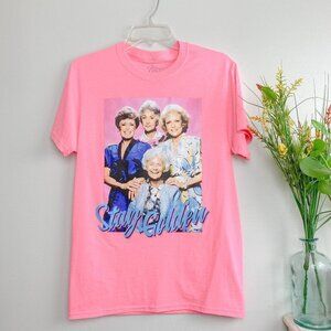 🦋 ABC STUDIOS Golden Girls Stay Golden Graphic Tee Size Medium Casual Oversize